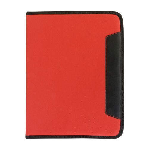 A4 pad brief folder with pocket and pen loop, ruled pad included A4 pad brief folder with pocket and pen loop, ruled pad included