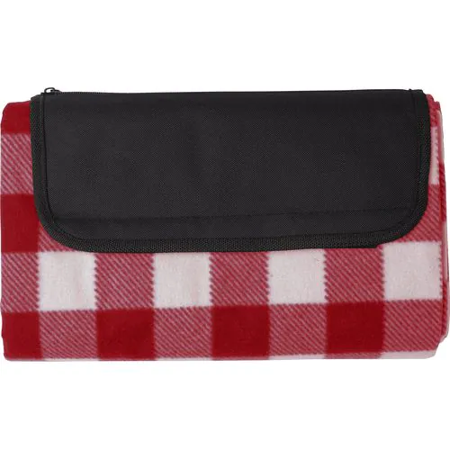 rPET foldable polar fleece blanket Vesper rPET foldable polar fleece blanket Vesper