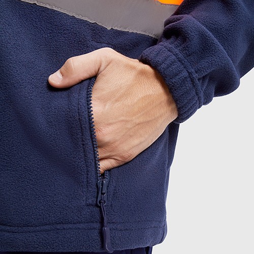 Giacca in pile ad alta visibilità ALTAIR