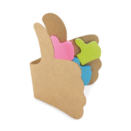 Cardboard bookmark. Includes adhesive page markers Festuca