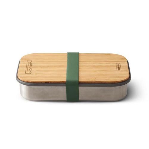 Boîte à sandwich en acier inoxydable - noir+blum