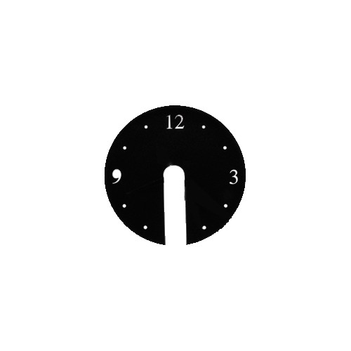 Quadrante de reloj Dial Black