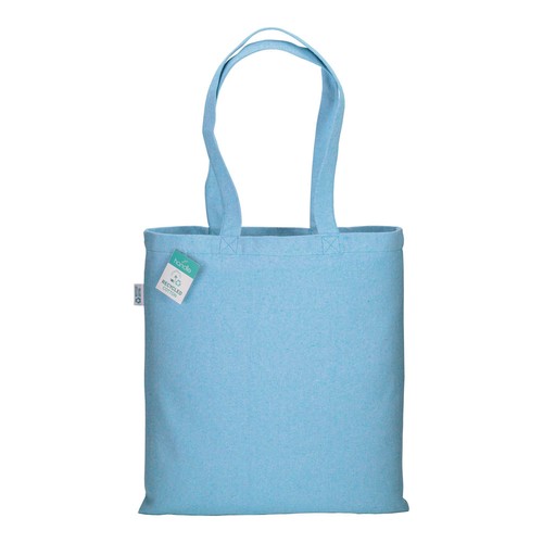 280g/m2 recycled cotton shopping bag, long handles 280g/m2 recycled cotton shopping bag, long handles