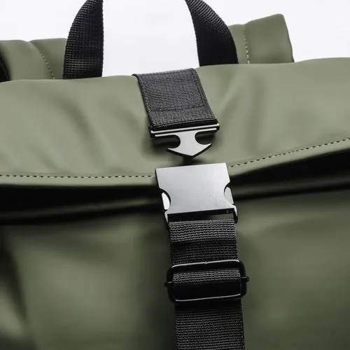 Laptop backpack in Soft PU water resistant
