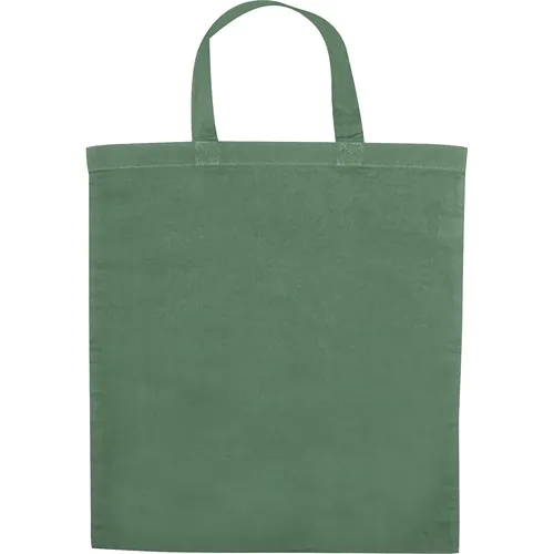 Bolsa de algodón con asas cortas Bolsa de algodón con asas cortas