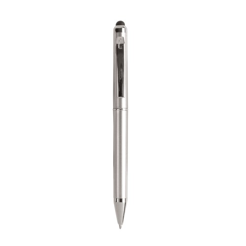 Penna twist in plastica con gommino per touch screen Penna twist in plastica con gommino per touch screen