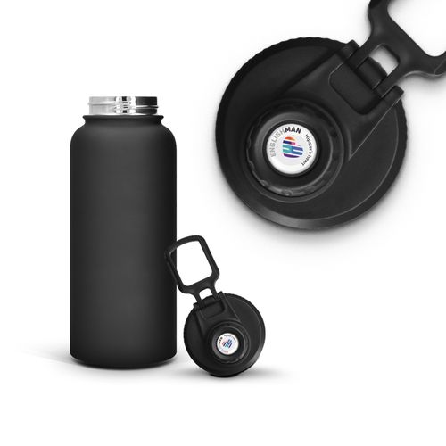 1L DOUBLE-WALL ISOTHERMAL BOTTLE WITH SOFT TOUCH FINISH 1L DOUBLE-WALL ISOTHERMAL BOTTLE WITH SOFT TOUCH FINISH