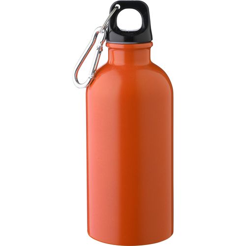 Einwandige Flasche aus recyceltem Edelstahl (400 ml) Sable Einwandige Flasche aus recyceltem Edelstahl (400 ml) Sable