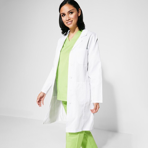 Blouse de service ajustée VACCINE WOMAN Blouse de service ajustée VACCINE WOMAN