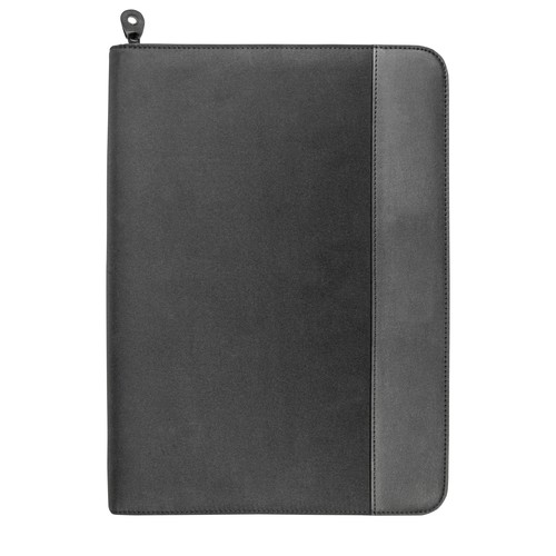 Pochette porte-documents en microfibre et simili cuir. Poche interne Pochette porte-documents en microfibre et simili cuir. Poche interne
