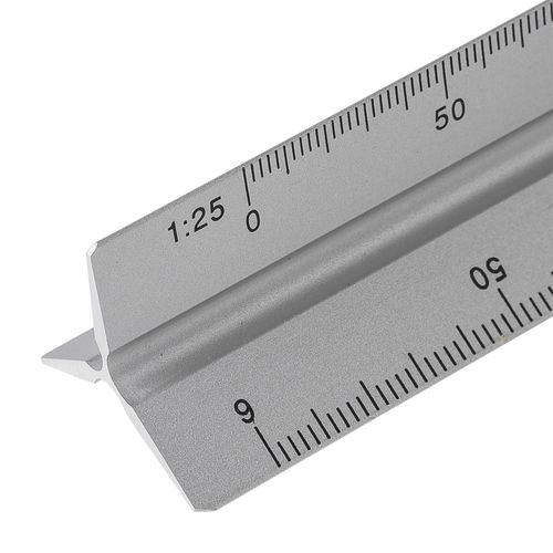 Aluminium 30 cm triangle-shaped ruler Tavi Aluminium 30 cm triangle-shaped ruler Tavi