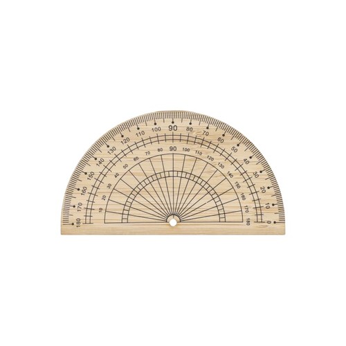 Bamboo protractor