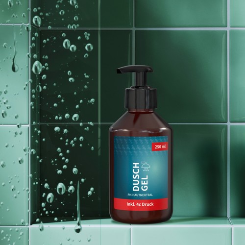 Gel Douche RosmarinGingembre, 250 ml, Body Label (R-PET)