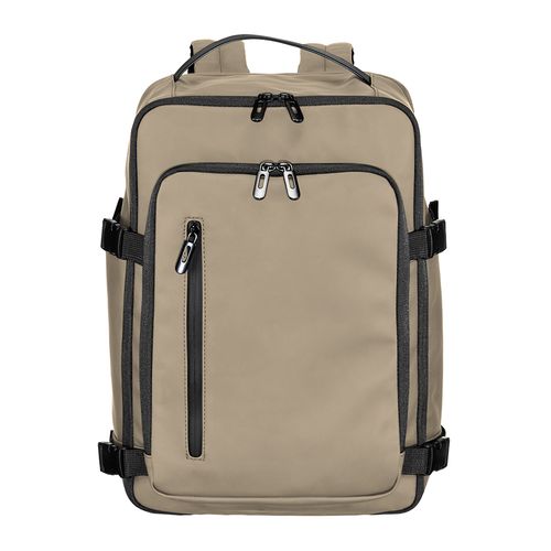 Laptop backpack (15) made of water resistant soft PU Laptop backpack (15) made of water resistant soft PU