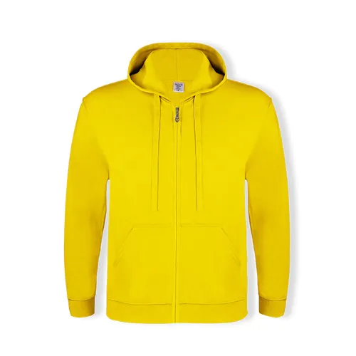 Felpa con Cappuccio Adulto + Zip "keya" SWZ280