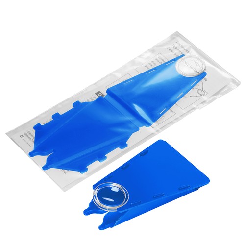 Tick remover with magnifier, foldable Tick remover with magnifier, foldable