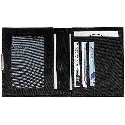 CreativDesign® ID card holder "SilverPaper" black