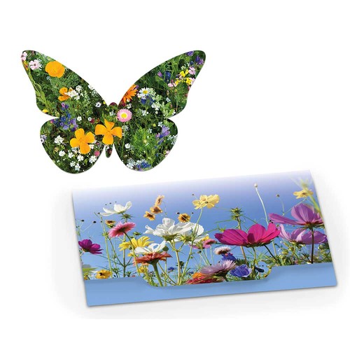 Seed-paper - standard design - Butterfly Seed-paper - standard design - Butterfly
