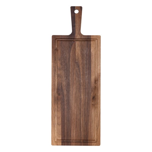 Planche avec poignée noyer 48x17 cm