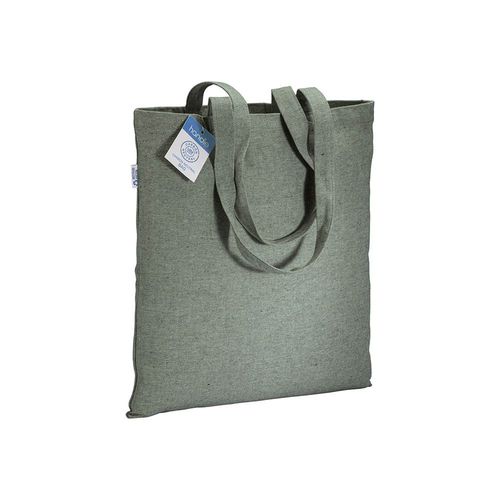280g/m2 recycled cotton carbon neutral shopping bag, long handles 280g/m2 recycled cotton carbon neutral shopping bag, long handles