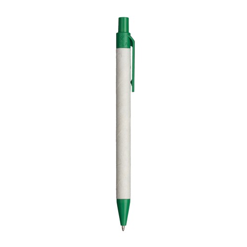 Stylo à bille en papier recyclé avec détails en PLA coloré Stylo à bille en papier recyclé avec détails en PLA coloré