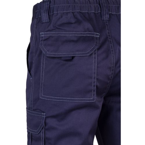 VL PAN. Multitaschen-Stretchhose (290 g/m²) aus Baumwolle (46 %), EME (38 %) und Polyester (16 %)