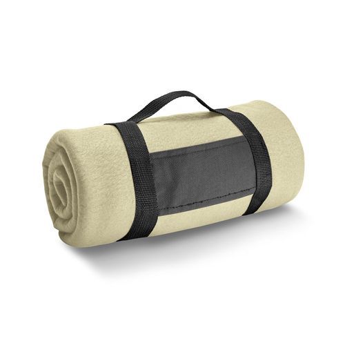 THORPE. Fleece blanket with removable handle (180 g/m²) THORPE. Fleece blanket with removable handle (180 g/m²)