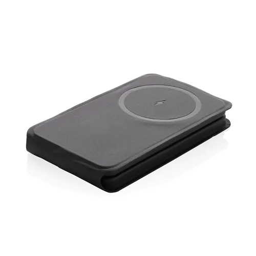 Chargeur magnétique 15W en PU recyclé RCS Swiss Peak