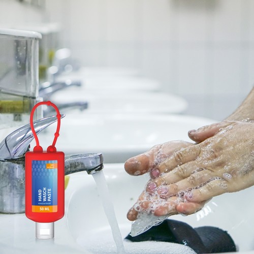 Pâte de nettoyage des mains, Bumper de 50 ml, rouge, Body Label