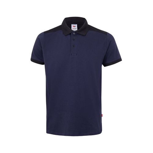 VL VELES. Two-tone stretch piqué polo shirt (200g/m²) with short sleeves, in polyester (96%) and elastane (4%) VL VELES. Two-tone stretch piqué polo shirt (200g/m²) with short sleeves, in polyester (96%) and elastane (4%)