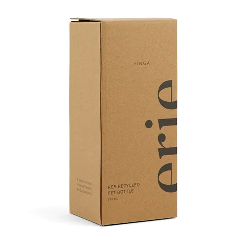 Bottiglia VINGA Erie in rPET RCS 575ml Bottiglia VINGA Erie in rPET RCS 575ml