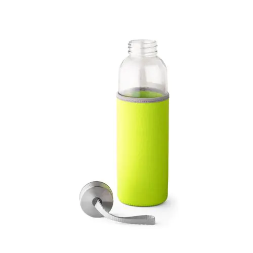 RAISE. Bouteille de sport en verre et acier inoxydable 520 mL