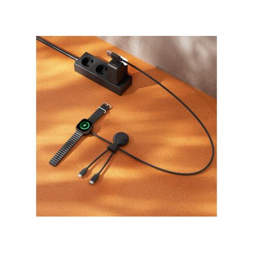 Xoopar Mr. Bio Long Multi Kabel voor Apple/Samsung Watch 1 Meter