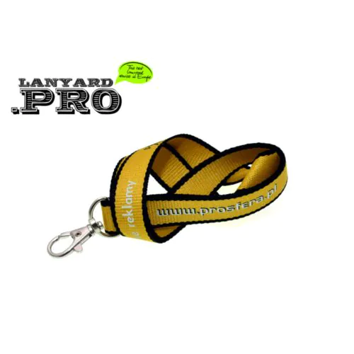 Lanyard double couche tissé Lanyard double couche tissé