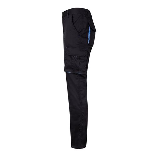 VL FIDES. Two-tone, multi-pocket stretch trousers (240g/m²), in cotton (46%), EME (38%) and polyester (16%) VL FIDES. Two-tone, multi-pocket stretch trousers (240g/m²), in cotton (46%), EME (38%) and polyester (16%)