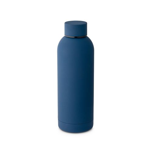 ODIN. Double wall vacuum stainless steel (36% recycled) bottle with rubber coating 550 mL ODIN. Double wall vacuum stainless steel (36% recycled) bottle with rubber coating 550 mL