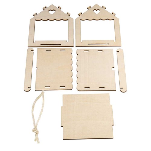 Birdhouse - Christmas - without laser engraving Birdhouse - Christmas - without laser engraving