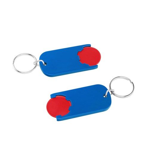 Chiphouder met winkelwagenmuntje 1€ "Alpha" Chiphouder met winkelwagenmuntje 1€ "Alpha"