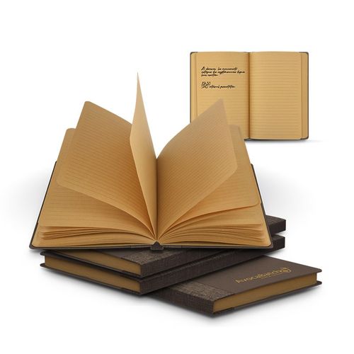 A5-NOTIZBUCH MIT KAFFEEPULVER-EINBAND A5-NOTIZBUCH MIT KAFFEEPULVER-EINBAND