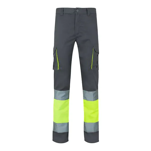 VL ZEUS. Two-tone, multi-pocket stretch trousers (240g/m²), in cotton (46%), EME (38%) and polyester (16%) VL ZEUS. Two-tone, multi-pocket stretch trousers (240g/m²), in cotton (46%), EME (38%) and polyester (16%)