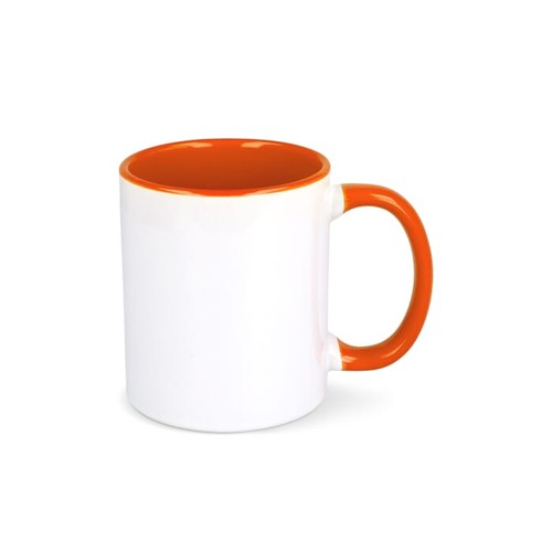 Mok subli Oslo gekleurde binnenkant & handvat 300ml Mok subli Oslo gekleurde binnenkant & handvat 300ml