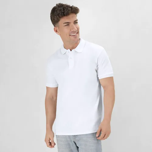 Adult White Polo Shirt Koupan Adult White Polo Shirt Koupan