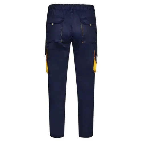 VL HYPNOS. Two-tone multi-pocket twill trousers (200g/m²), in cotton (35%) and polyester (65%) VL HYPNOS. Two-tone multi-pocket twill trousers (200g/m²), in cotton (35%) and polyester (65%)