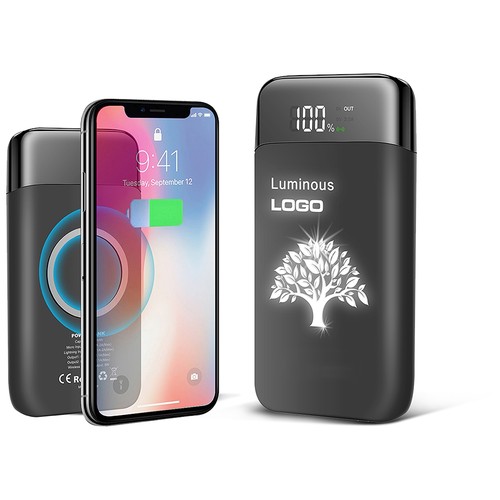 10000 mAh USB AND WIRELESS PLASTIC CHARGER 10000 mAh USB AND WIRELESS PLASTIC CHARGER