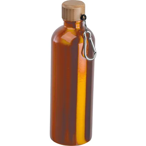 Gourde en acier inoxydable avec mousqueton, 750ml Gourde en acier inoxydable avec mousqueton, 750ml