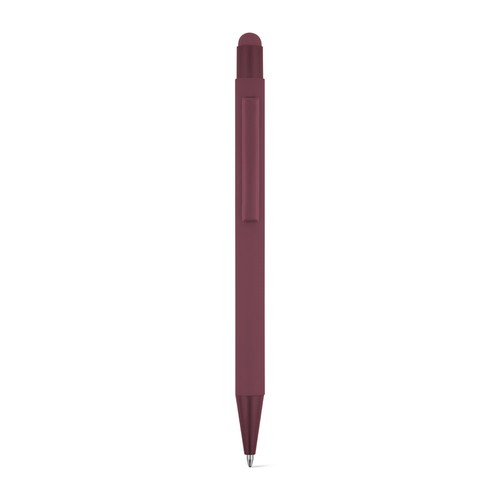 CLINT MATE. Ballpoint pen with a modern design made from recycled aluminium (100% rAL), with a matt finish
