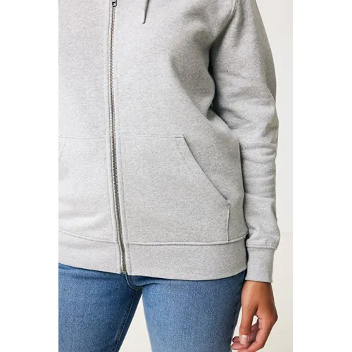 Sweat à capuche avec zip en coton recyclé IQONIQ Abisko Sweat à capuche avec zip en coton recyclé IQONIQ Abisko