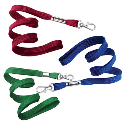 10 mm dicke, hülsenförmige Schlüsselbänder mit Schnapphaken