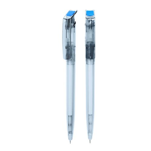 BALL PEN WITH RECYCLED rPET PLASTIC BODY AND CLIP