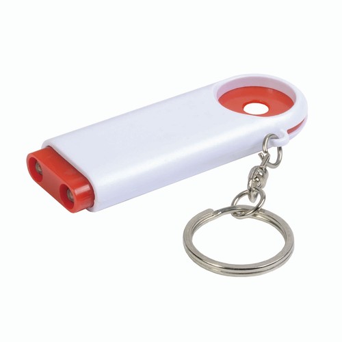 sleutelhanger met winkelmuntje sleutelhanger met winkelmuntje